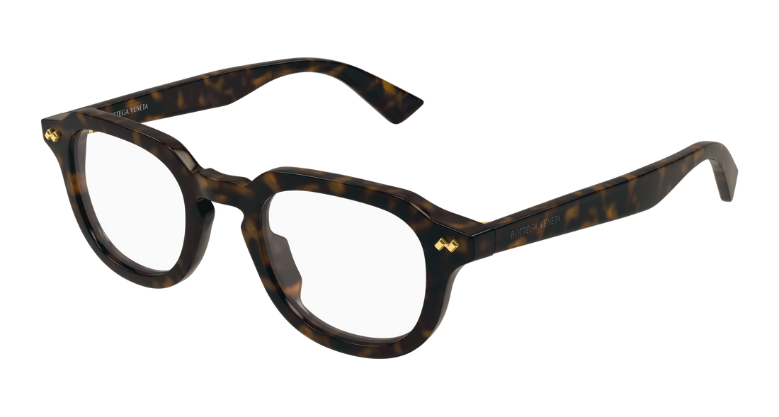 Dioptrijske naočale bottega veneta bv1505o 006 havana round/oval/panthos masculino veličina 48mm - Glavni prikaz