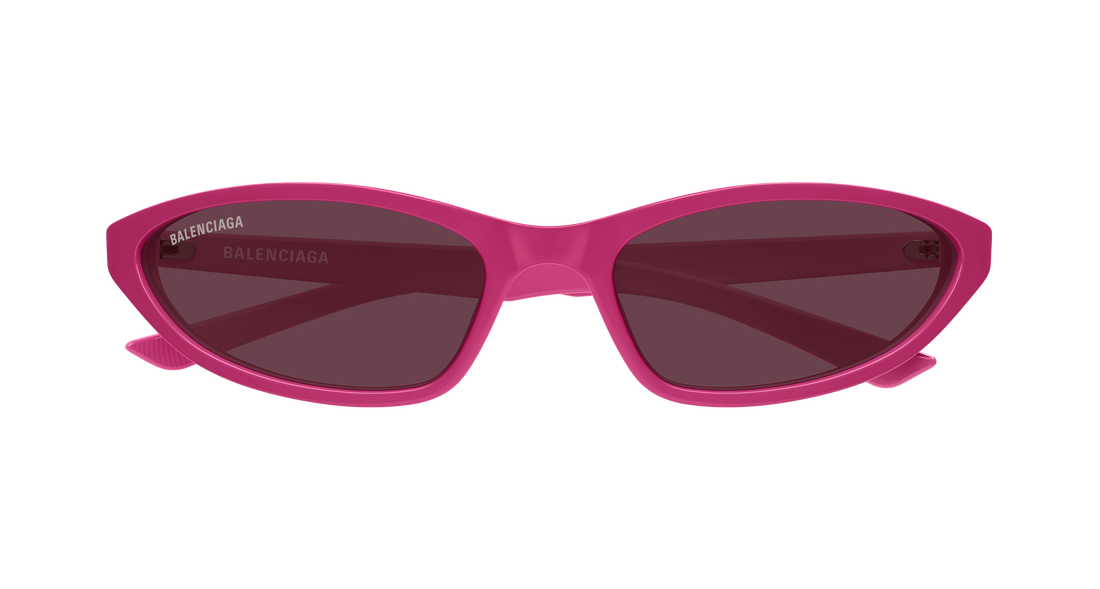 Lunettes de soleil balenciaga bb0402s 007 rosa round/oval/panthos femenino taille 59mm - Vue détaillée