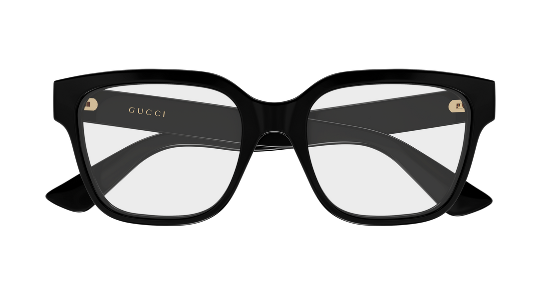 Dioptrijske naočale gucci gg2193o 001 negro rectangular / squared femenino veličina 53mm - Detaljni prikaz