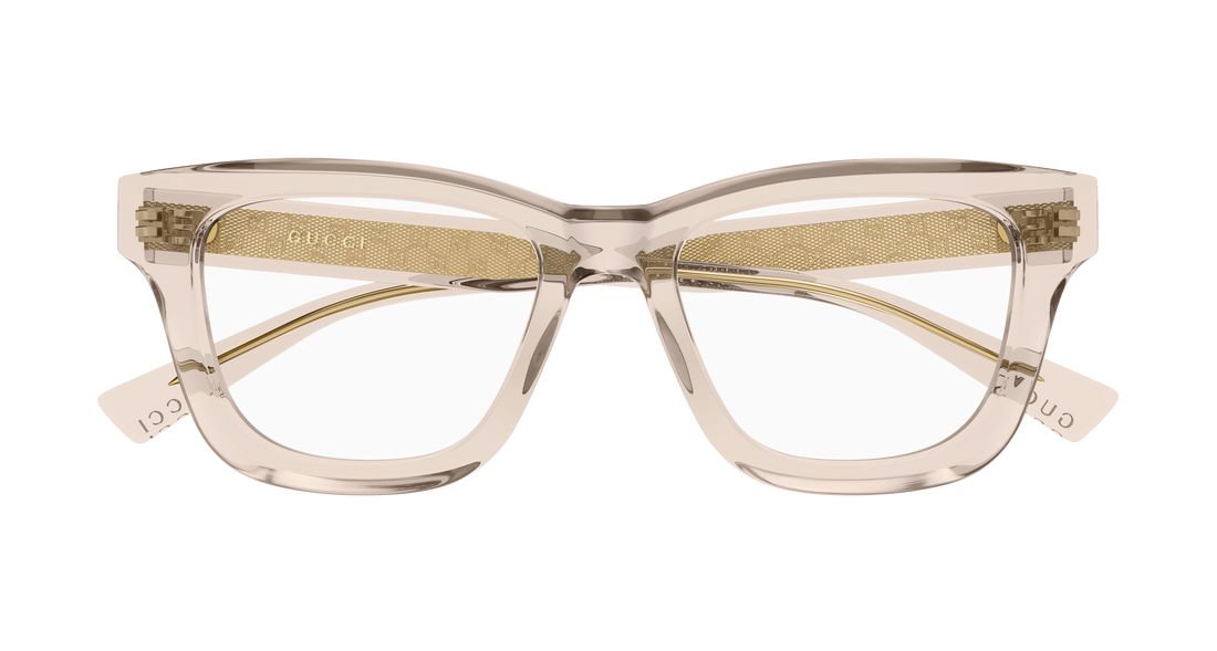Occhiali da vista gucci gg2066o 007 marron cat eye femenino taglia 51mm - Vista dettagliata