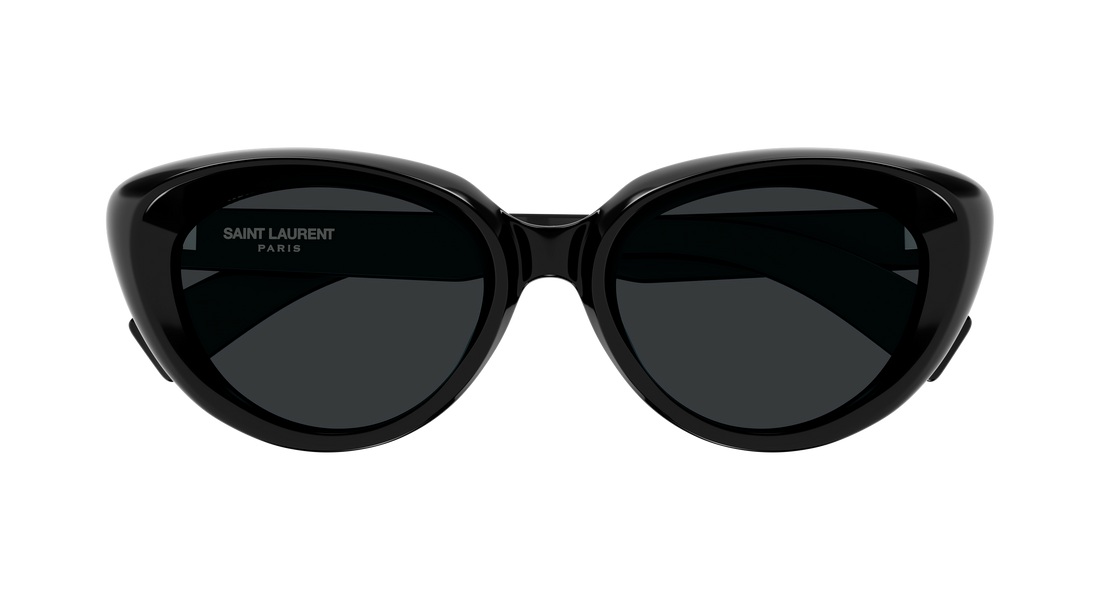 Occhiali da sole saint laurent sl 859 001 negro cat eye femenino taglia 53mm - Vista dettagliata