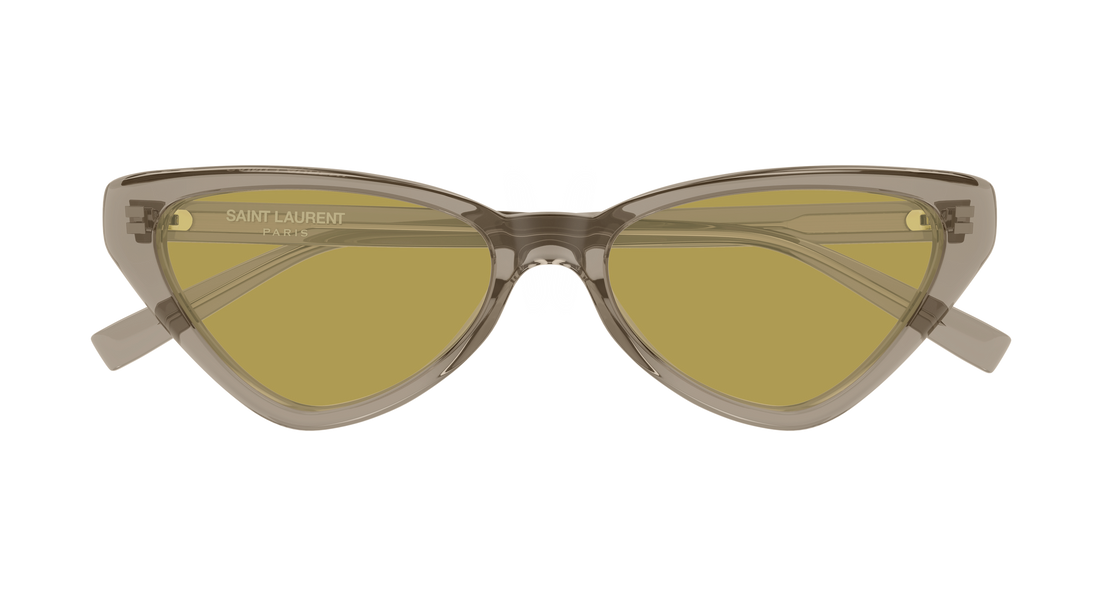 Solbriller saint laurent sl 944 003 marron cat eye femenino størrelse 54mm - Detaljeret visning