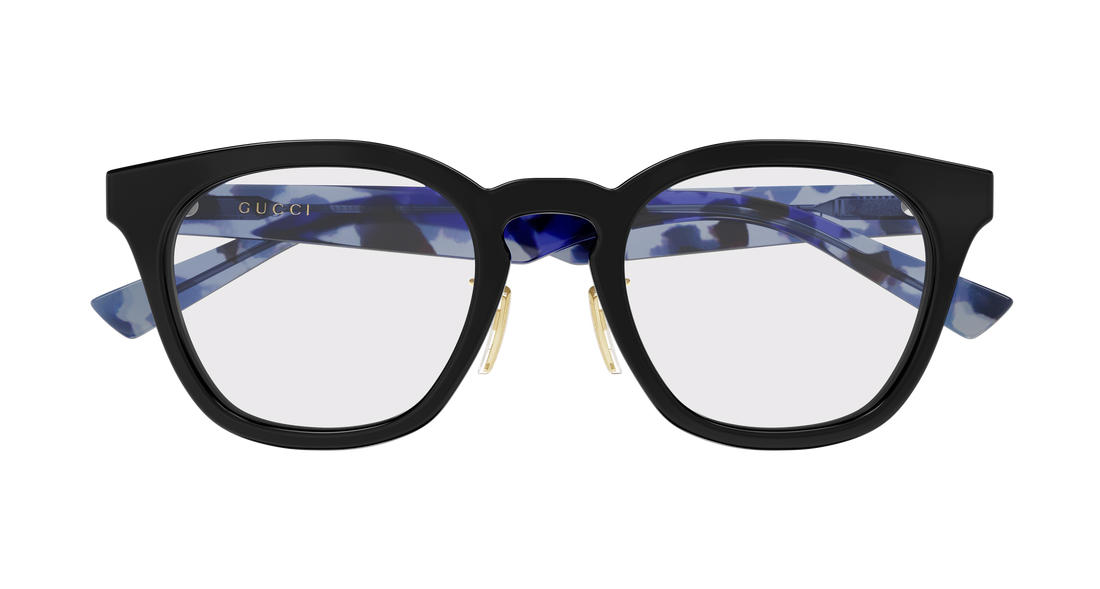 Occhiali da vista gucci gg2187oa 003 negro round/oval/panthos masculino taglia 50mm - Vista dettagliata