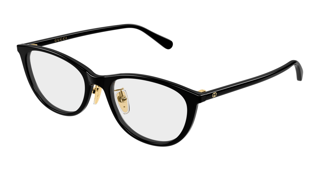 Briller gucci gg2261oj 001 negro cat eye femenino størrelse 53mm - Hovedvisning