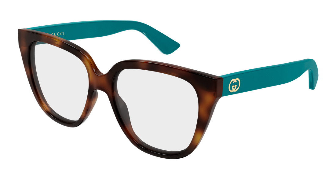 Dioptrijske naočale gucci gg2191o 003 havana geometrical/directional femenino veličina 53mm - Glavni prikaz