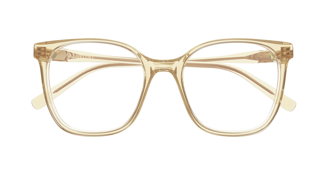 Briller valentino vg0019o 011 naranja rectangular / squared femenino størrelse 55mm - Detaljeret visning