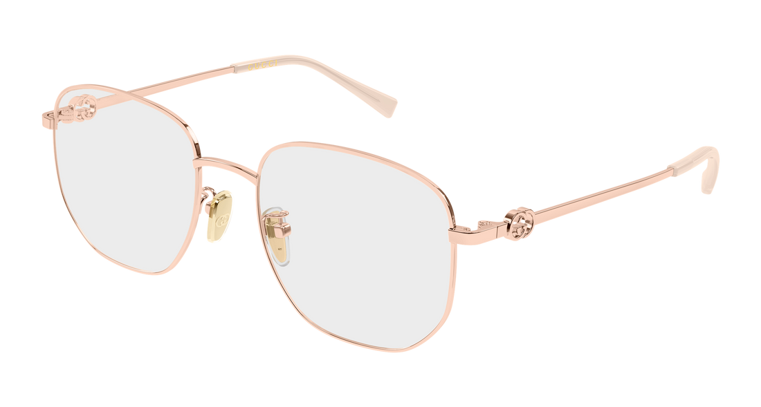 Brillen gucci gg2146oa 003 dorado rectangular / squared femenino größe 54mm - Hauptansicht