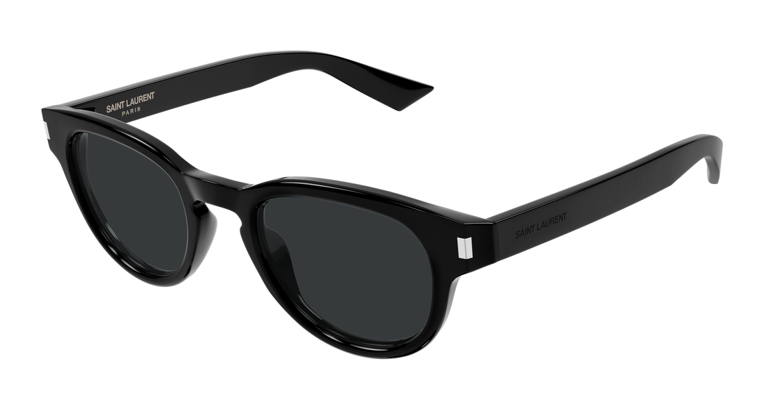Occhiali da sole saint laurent sl 876 001 negro round/oval/panthos masculino taglia 48mm - Vista principale