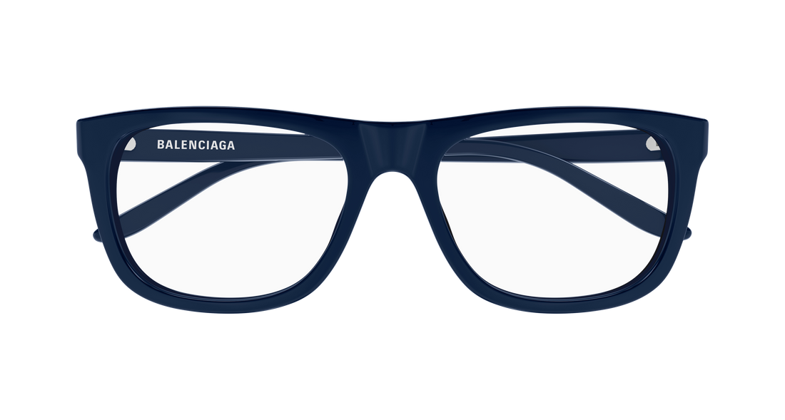Gafas graduadas balenciaga bb0498o 006 azul rectangular / squared masculino talla 56mm - Vista de detalle