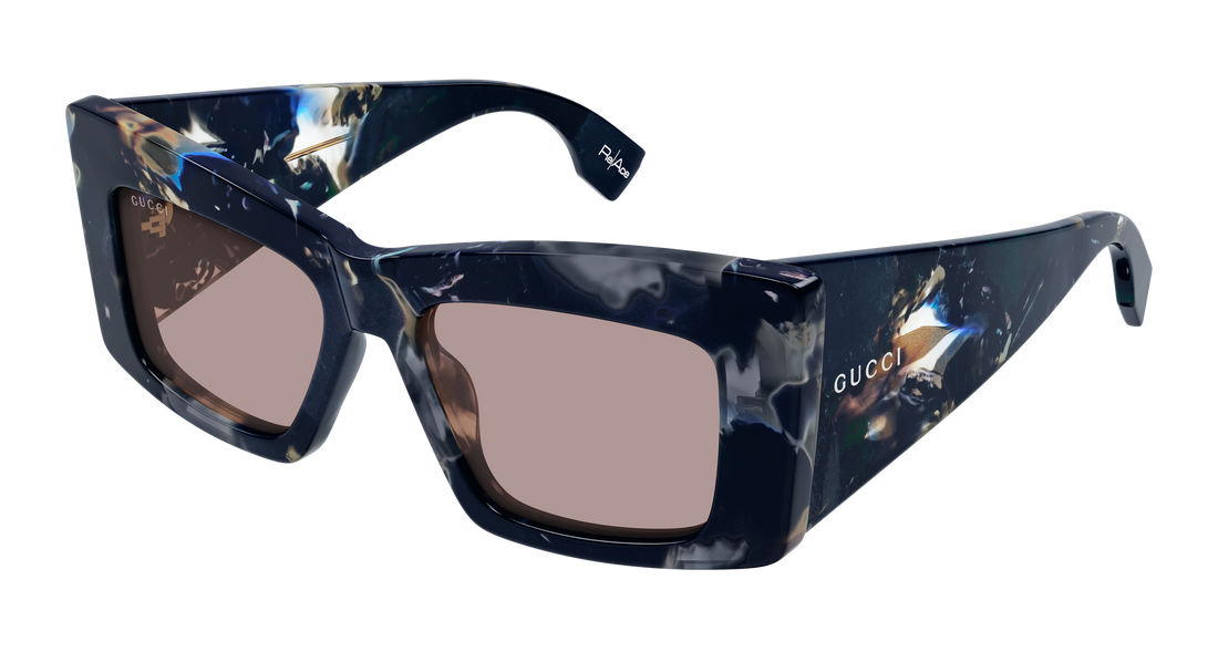 Sunčane naočale gucci gg2268s 002 havana cat eye femenino veličina 53mm - Glavni prikaz