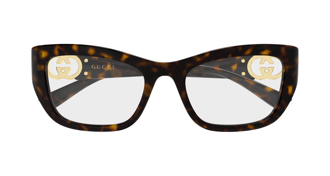 Dioptrijske naočale gucci gg2125o 002 havana cat eye femenino veličina 52mm - Detaljni prikaz