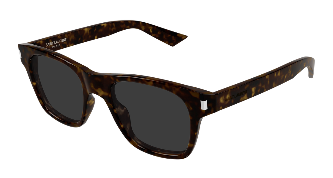 Occhiali da sole saint laurent sl 875 002 havana rectangular / squared masculino taglia 50mm - Vista principale