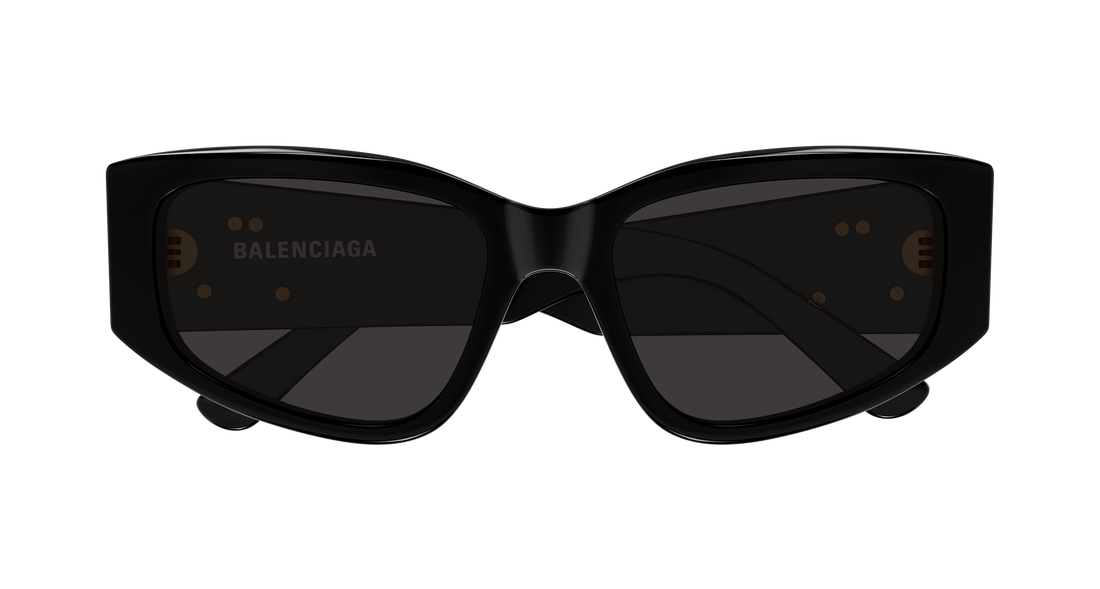 Lunettes de soleil balenciaga bb0475s 001 negro cat eye femenino taille 56mm - Vue détaillée