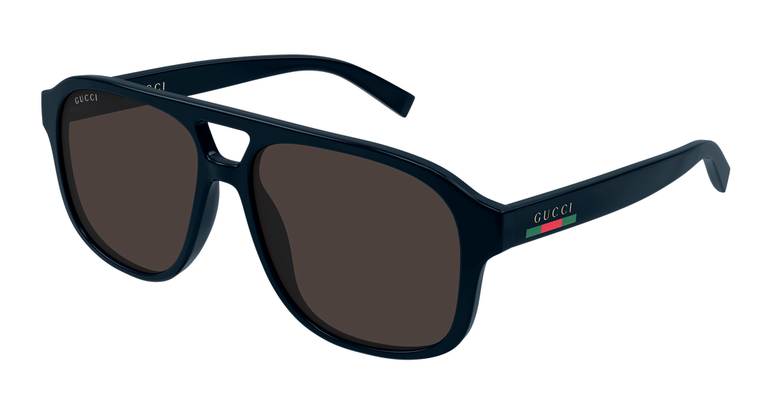 Sunčane naočale gucci gg1856s 006 azul pilot/navigator masculino veličina 57mm - Glavni prikaz