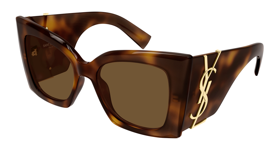 Sunčane naočale saint laurent sl m119 blaze 005 havana cat eye femenino veličina 54mm - Glavni prikaz
