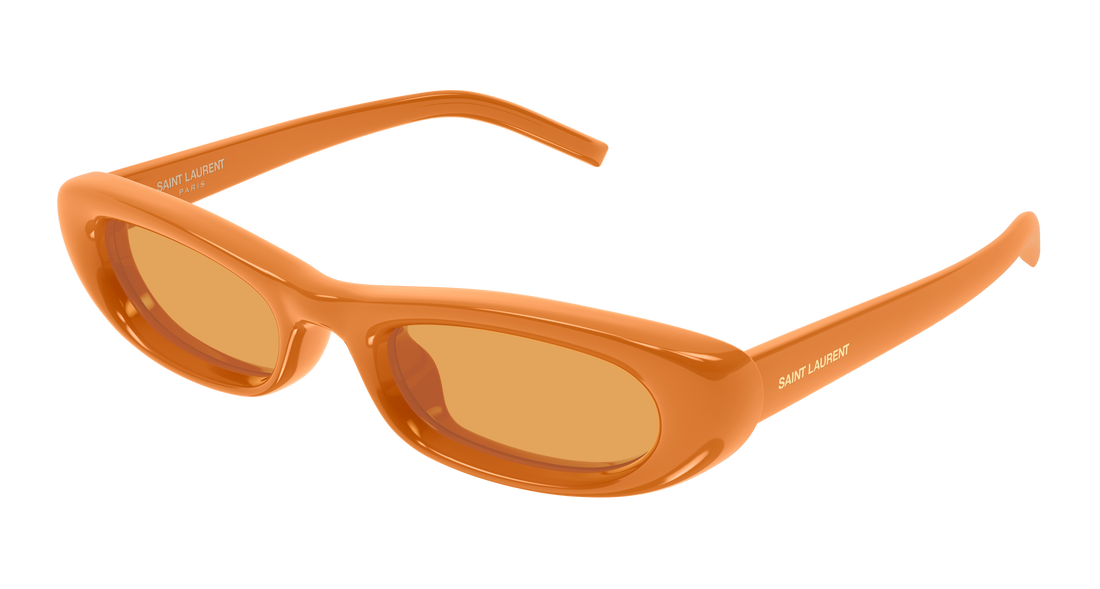 Lunettes de soleil saint laurent sl 557 shade plump 005 naranja rectangular / squared femenino taille 53mm - Vue principale