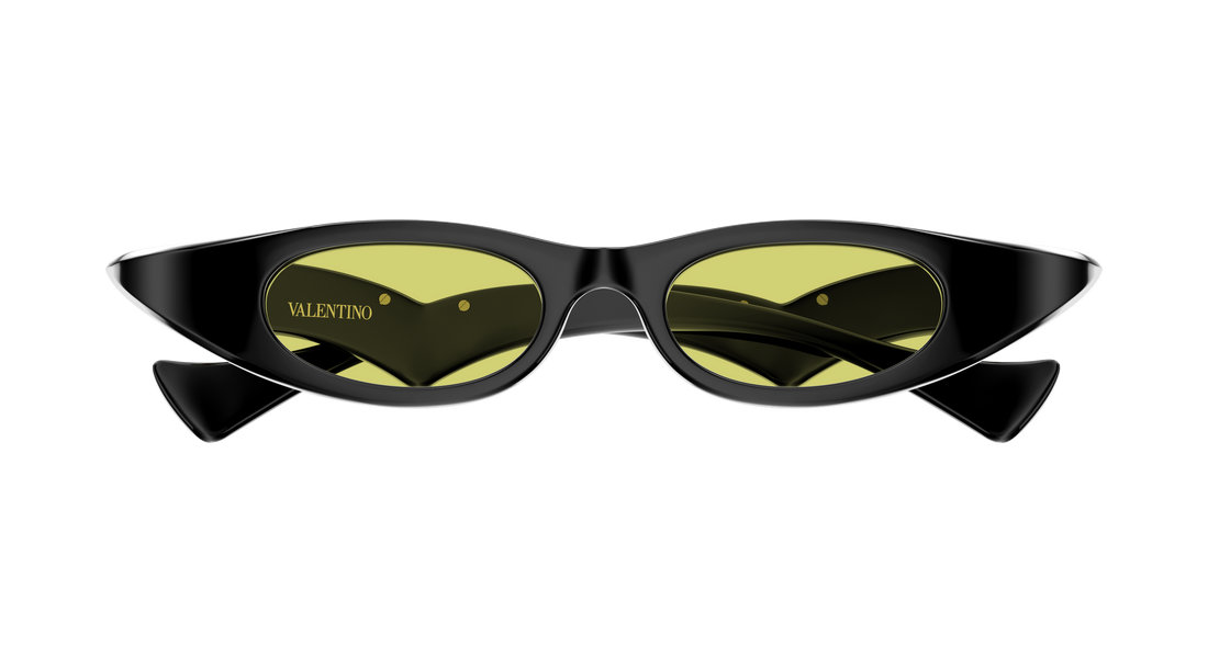 Occhiali da sole valentino vg0045s 001 negro geometrical/directional unisex taglia 48mm - Vista dettagliata