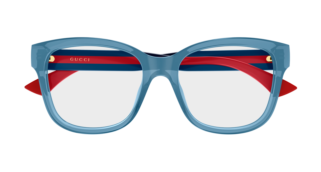 Occhiali da vista gucci gg0038onn 004 azul butterfly femenino taglia 54mm - Vista dettagliata