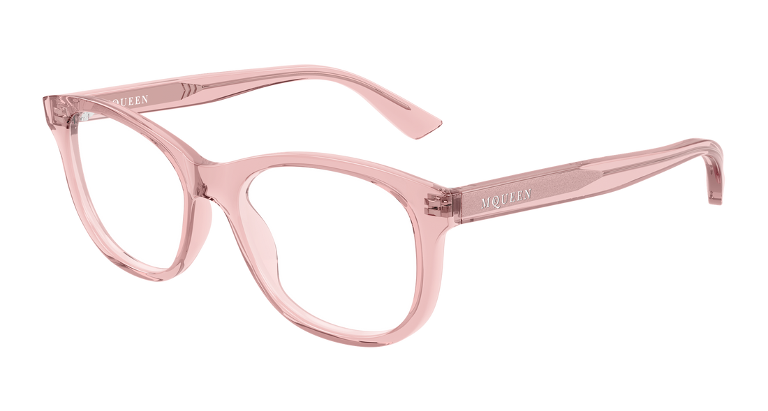 Gafas graduadas alexander mcqueen am0568o 010 rosa cat eye femenino talla 53mm - Vista principal