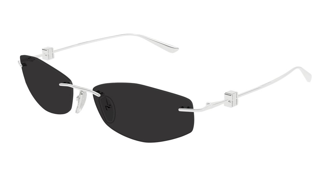 Gafas de sol balenciaga bb0535s 001 plateado geometrical/directional femenino talla 60mm - Vista principal