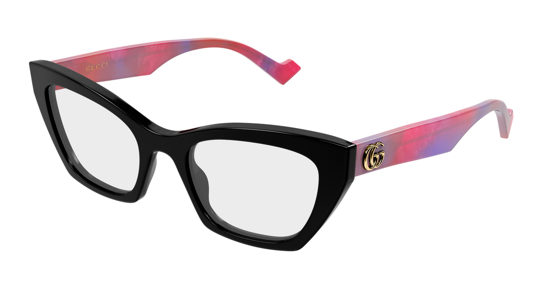 Occhiali da vista gucci gg1334o 006 negro cat eye femenino taglia 52mm - Vista principale