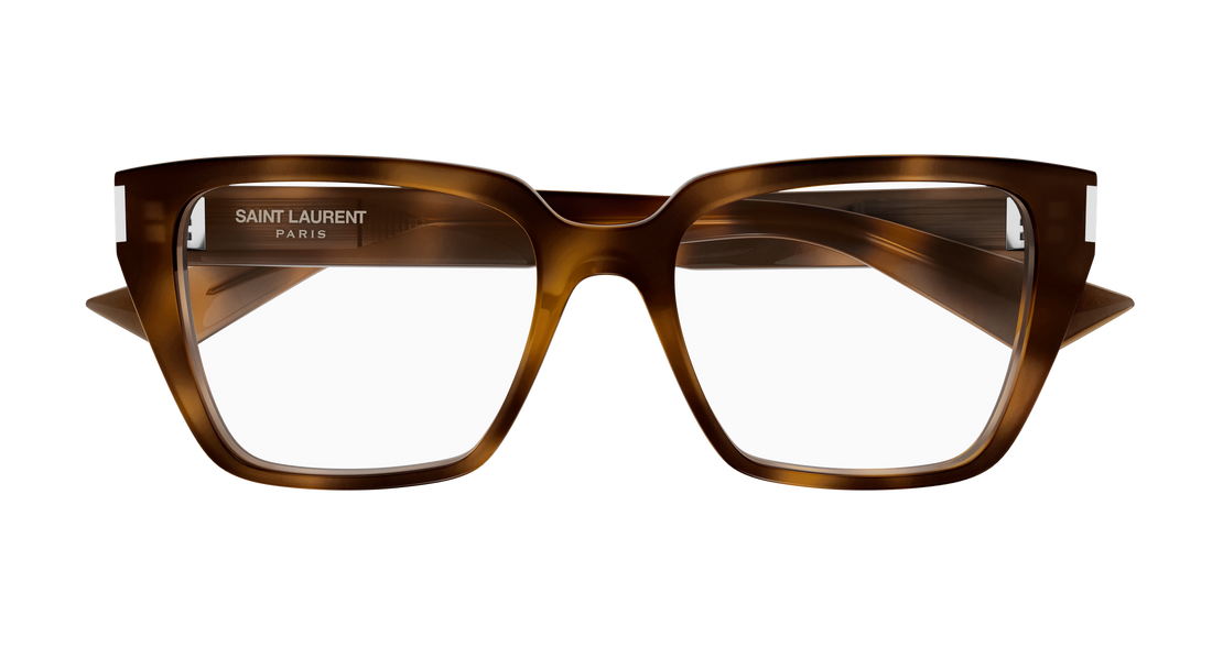 Lunettes de vue saint laurent sl 930 002 havana cat eye femenino taille 54mm - Vue détaillée