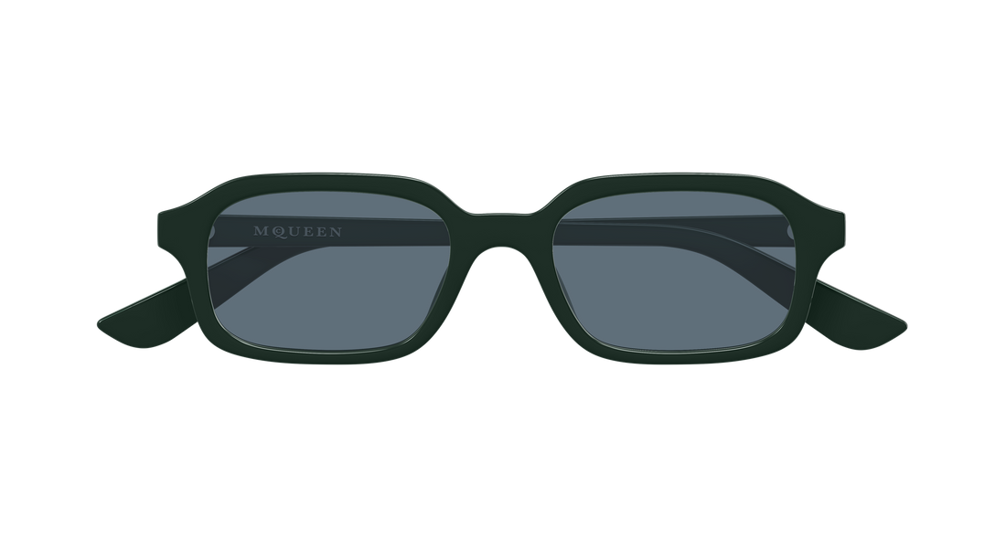 Sunglasses alexander mcqueen am0558s 004 verde rectangular / squared masculino size 51mm - Detailed view