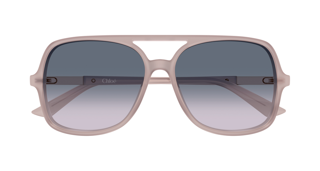 Gafas de sol chloé ch0364s 005 beige pilot/navigator femenino talla 57mm - Vista de detalle