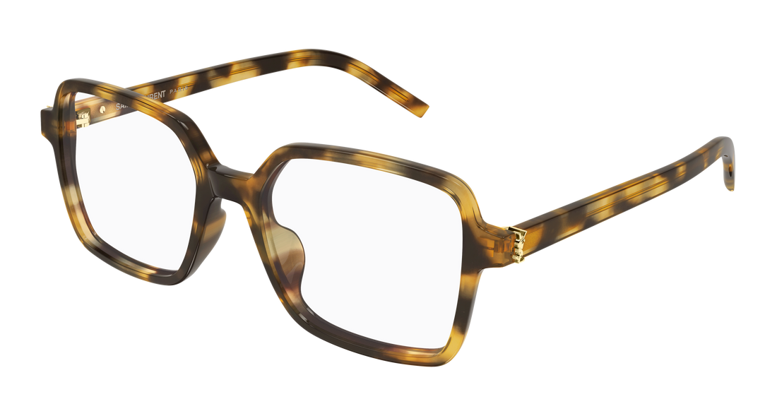Lunettes de vue saint laurent sl m139 014 havana rectangular / squared femenino taille 56mm - Vue principale