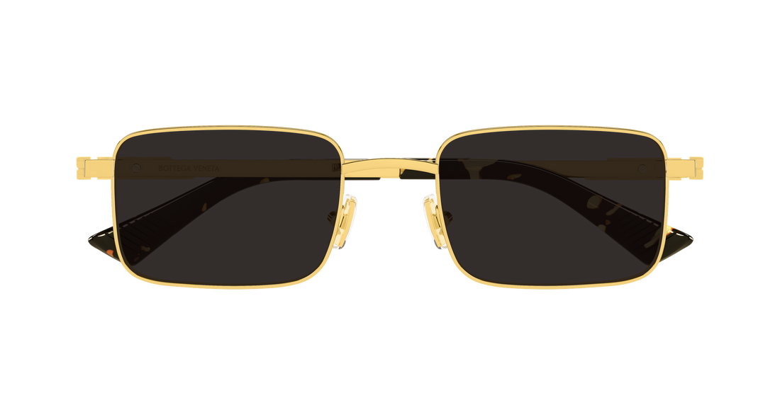 Sunglasses bottega veneta bv1469s 001 dorado rectangular / squared unisex size 53mm - Detailed view