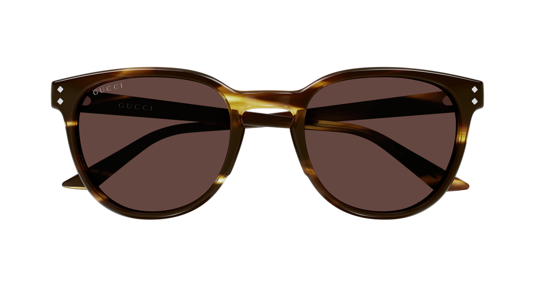 Sunglasses gucci gg2134sa 002 havana round/oval/panthos masculino size 54mm - Detailed view