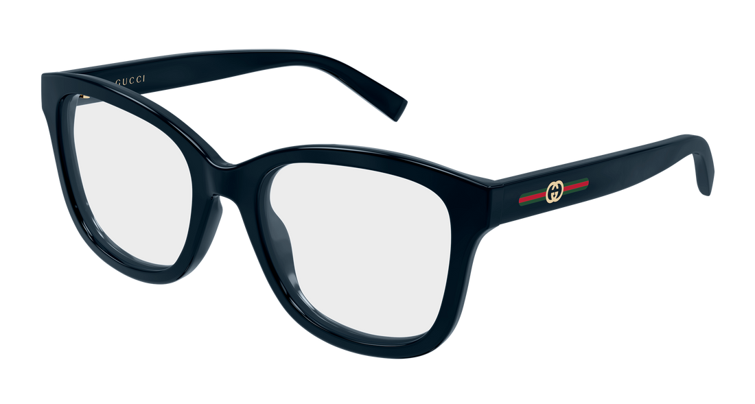 Prescription glasses gucci gg2104o 004 azul rectangular / squared femenino size 53mm - Main view