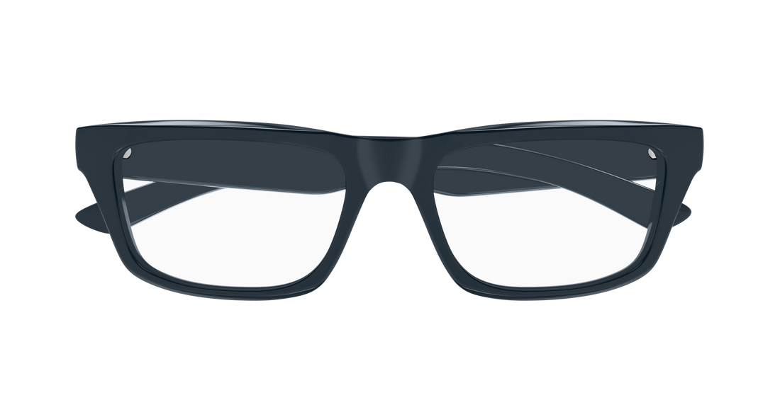 Gafas graduadas balenciaga bb0470o 004 azul rectangular / squared masculino talla 56mm - Vista de detalle