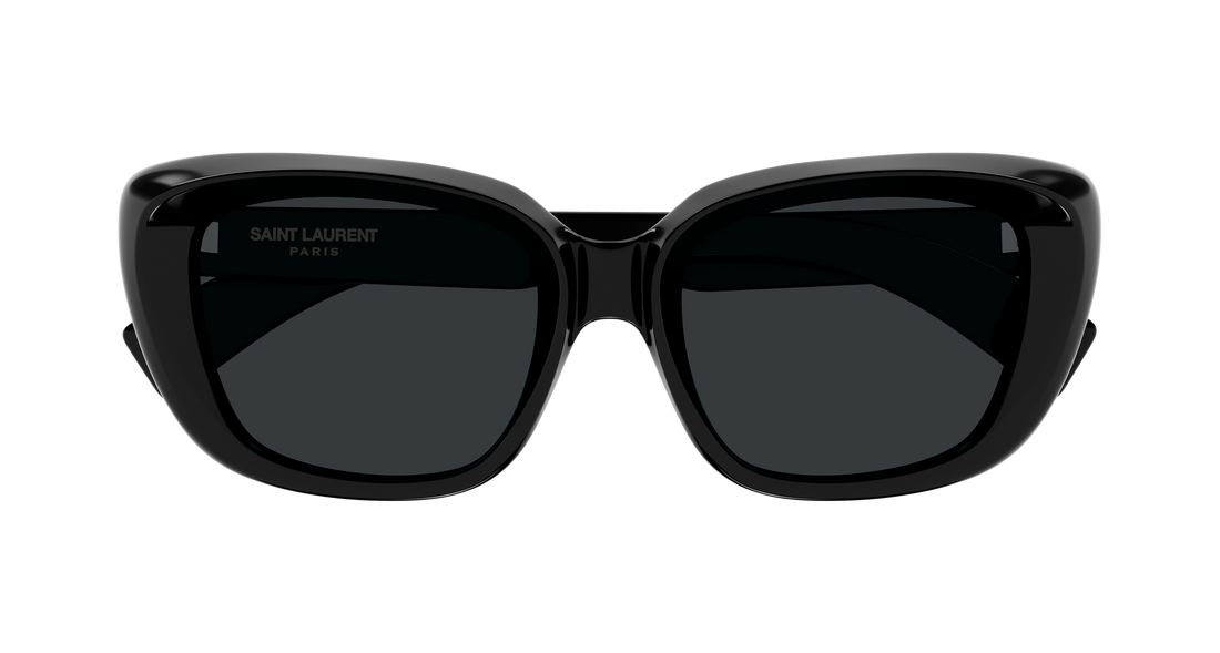 Occhiali da sole saint laurent sl 857 001 negro cat eye femenino taglia 53mm - Vista dettagliata