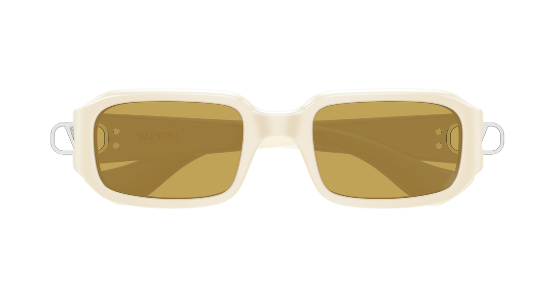 Sunglasses valentino vg0016s 004 beige rectangular / squared femenino size 53mm - Detailed view