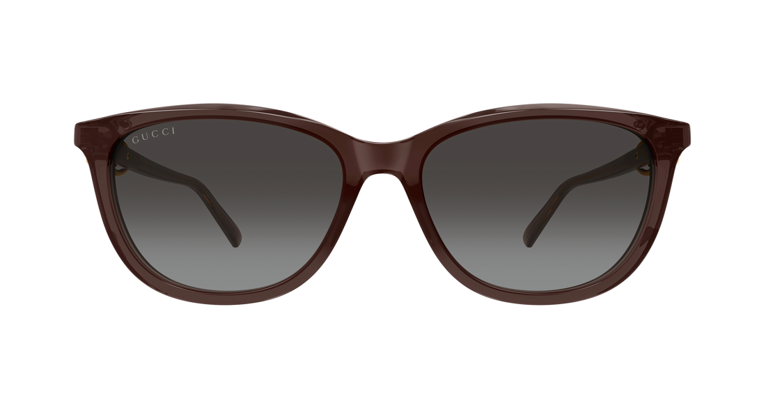 Sunčane naočale gucci gg2220sk 003 marron round/oval/panthos femenino veličina 56mm - Detaljni prikaz