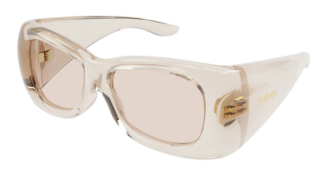 Gafas de sol saint laurent sl 901 howl 002 beige rectangular / squared unisex talla 61mm - Vista principal