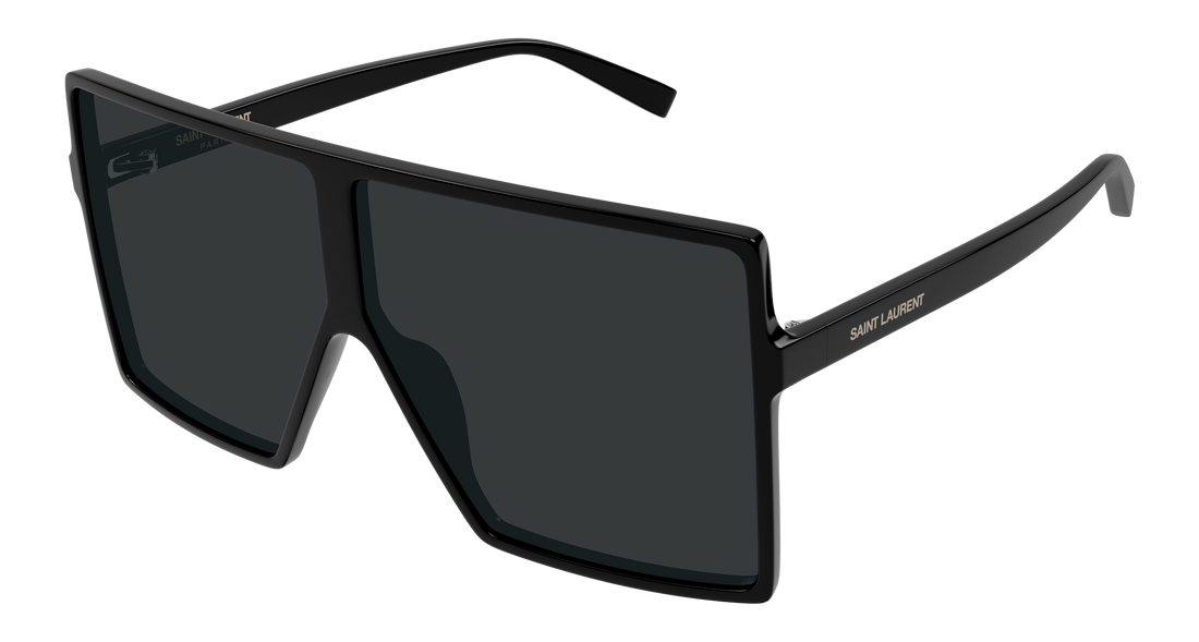 Sunglasses saint laurent sl 909 betty s 001 negro rectangular / squared femenino size 68mm - Main view