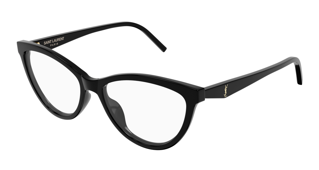 Okulary korekcyjne saint laurent sl m185 001 negro cat eye femenino rozmiar 55mm - Widok główny