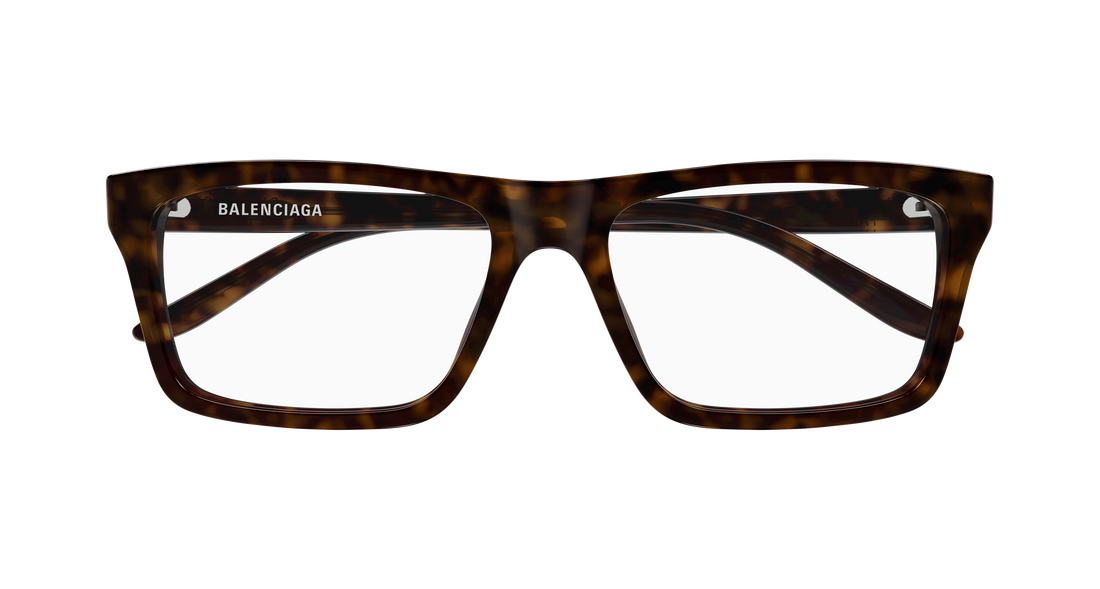 Gafas graduadas balenciaga bb0499o 002 havana rectangular / squared masculino talla 57mm - Vista de detalle
