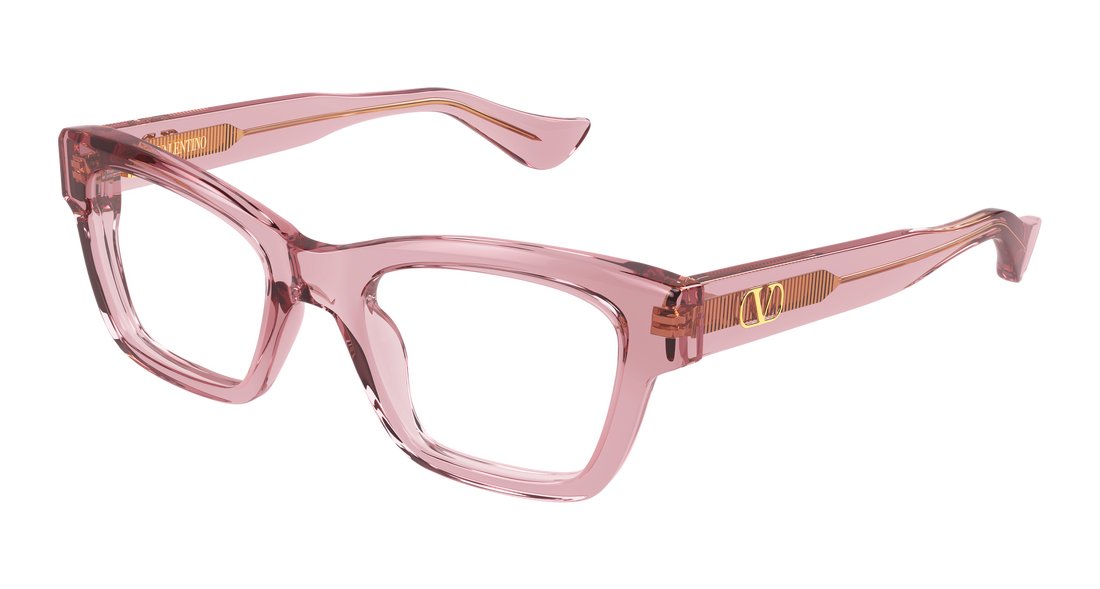 Dioptrijske naočale valentino vg0061o 008 rosa rectangular / squared femenino veličina 52mm - Glavni prikaz