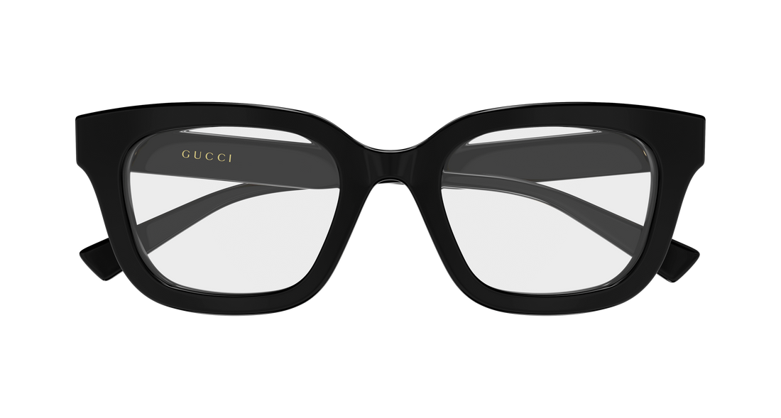 Occhiali da vista gucci gg2067ol 005 negro rectangular / squared femenino taglia 52mm - Vista dettagliata