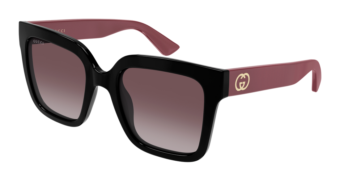 Solglasögon gucci gg2190s 003 negro rectangular / squared femenino storlek 53mm - Huvudvy