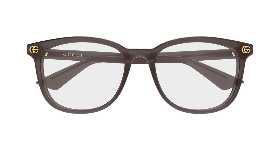 Briller gucci gg2265oa 002 marron round/oval/panthos femenino størrelse 53mm - Detaljeret visning
