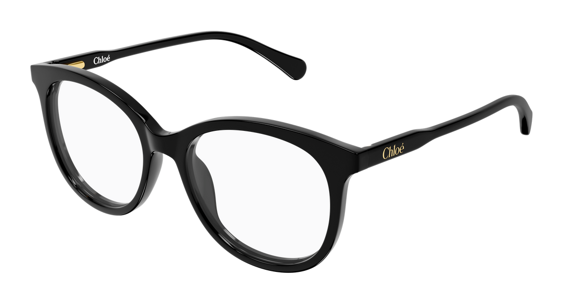 Dioptrijske naočale chloé cc0028o 001 negro round/oval/panthos infantil veličina 48mm - Glavni prikaz