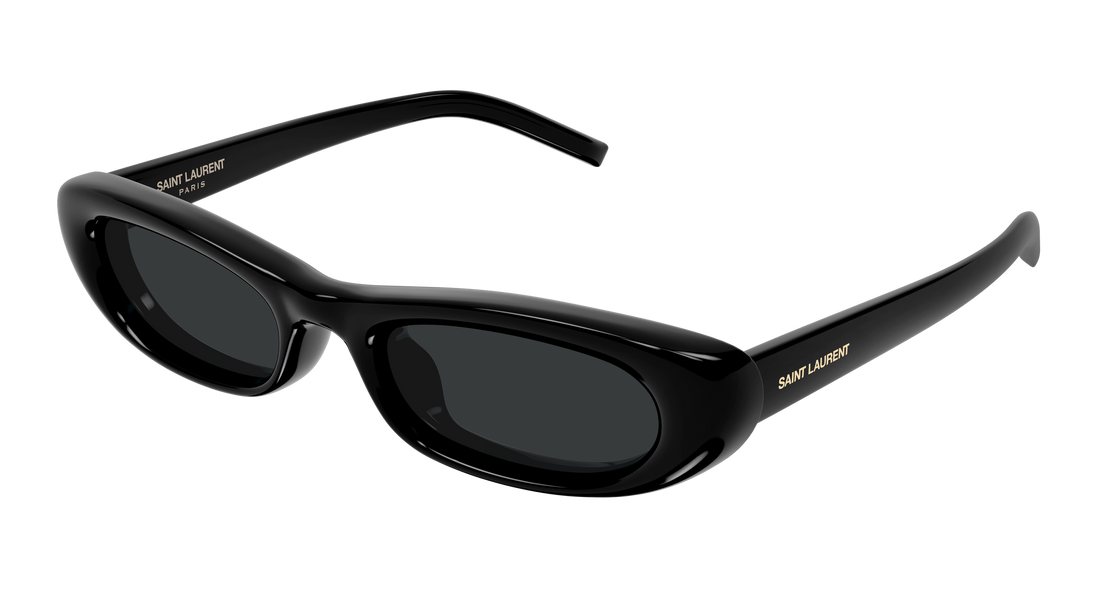 Lunettes de soleil saint laurent sl 557 shade plump 001 negro rectangular / squared femenino taille 53mm - Vue principale