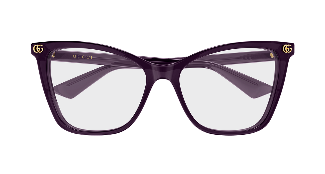 Dioptrijske naočale gucci gg1817o 007 morado cat eye femenino veličina 55mm - Detaljni prikaz