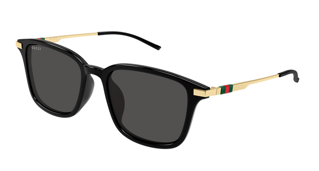 Sunčane naočale gucci gg2246sk 001 negro rectangular / squared masculino veličina 55mm - Glavni prikaz