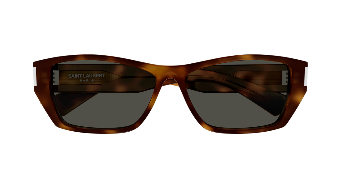 Zonnebrillen saint laurent sl 928 002 havana rectangular / squared femenino maat 57mm - Detailaanzicht