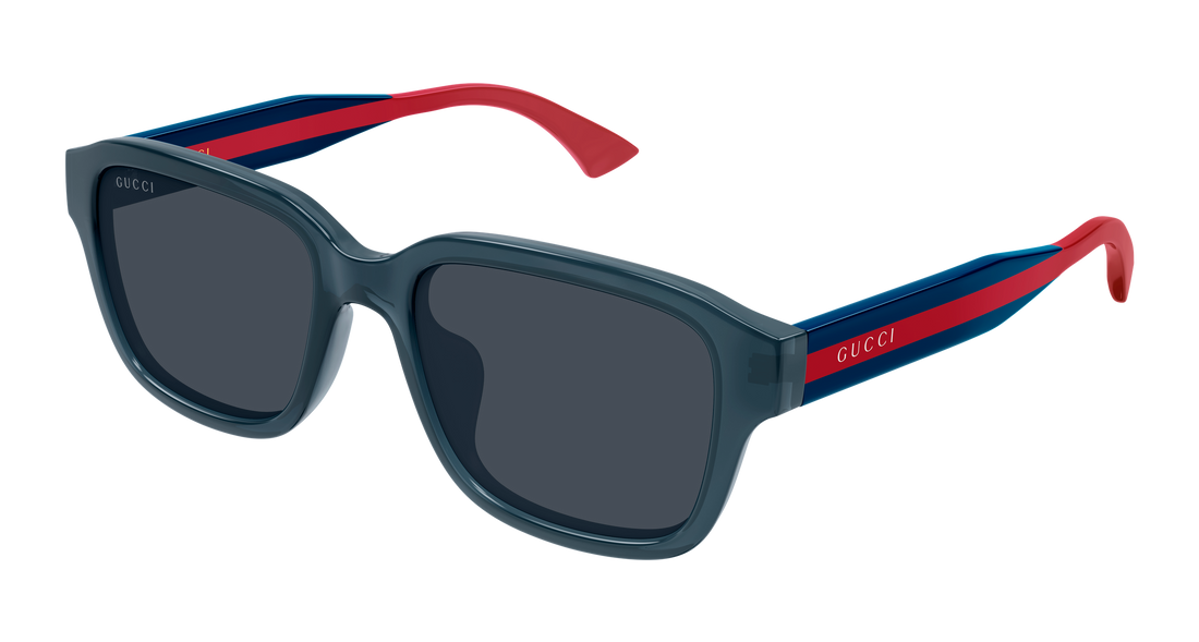 Sonnenbrillen gucci gg2120sa 004 azul rectangular / squared masculino größe 55mm - Hauptansicht